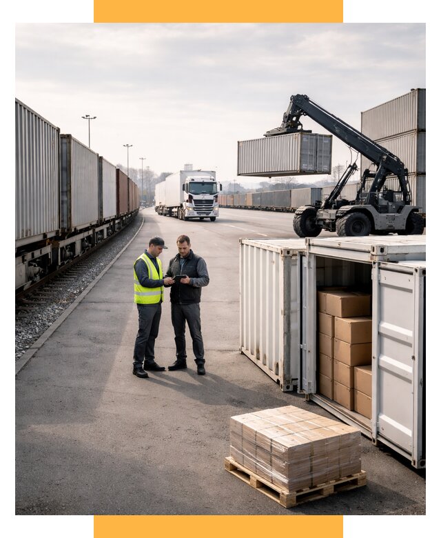 Международные мультимодальные перевозки от 45635 р. | СетСервис-Шмб