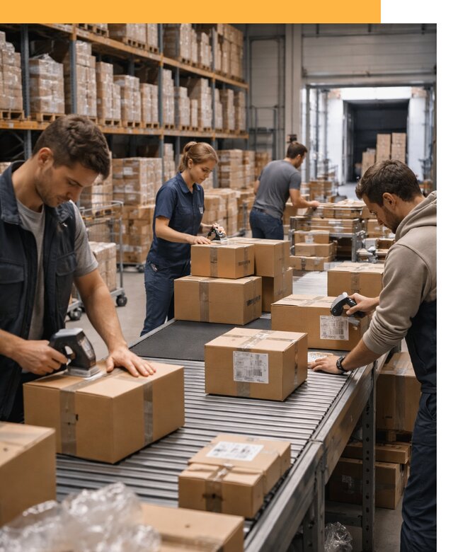 Доставка товаров для маркетплейсов от двери до склада от 7606