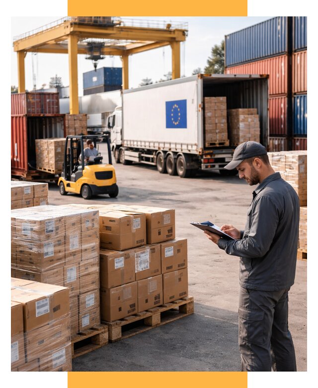 Доставка грузов из Европы от 12169 р., логистика СетСервис-Шмб