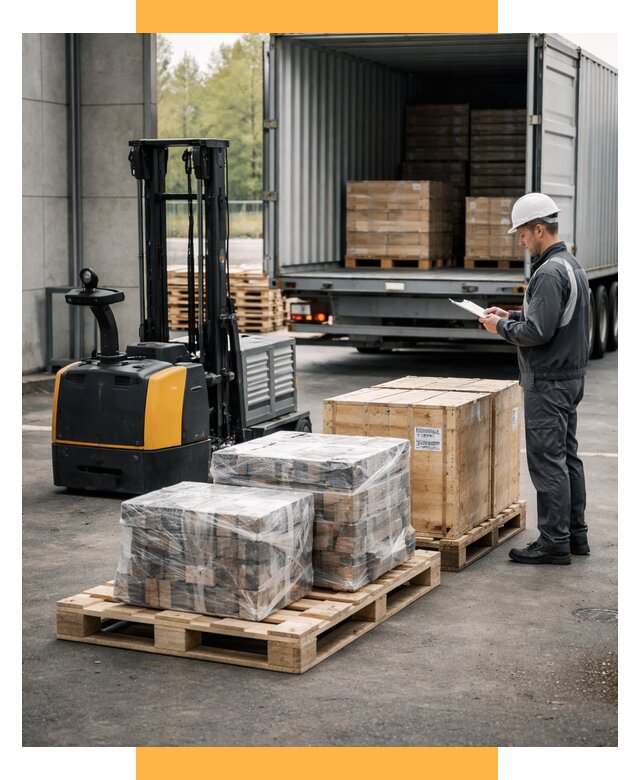 Доставка оборудования из Европы под ключ от 45635 р. | СетСервис-Шмб