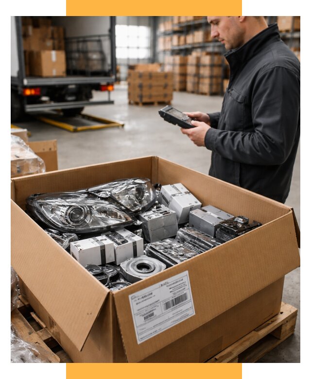 Доставка автозапчастей из Европы под ключ от 12676 р. | СетСервис-Шмб