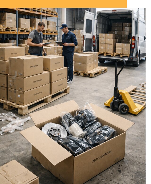 Доставка автозапчастей из Европы от 12676 руб быстро и надёжно