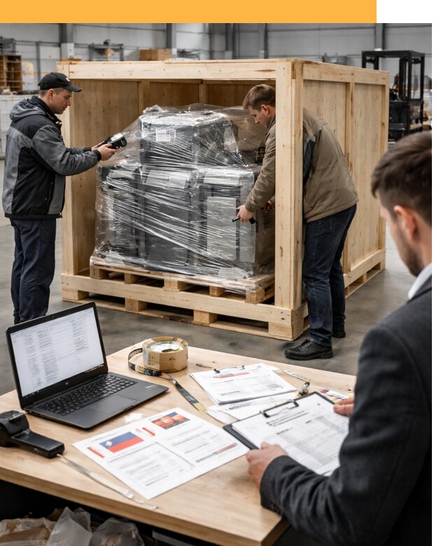 Доставка промышленного оборудования из США от 65917 руб