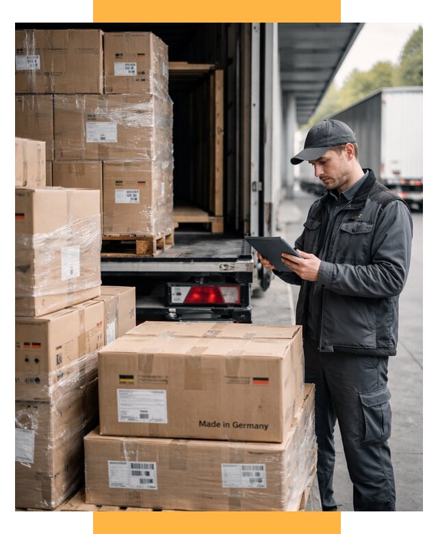 Доставка грузов из Германии от 45635 р. быстро - СетСервис-Шмб