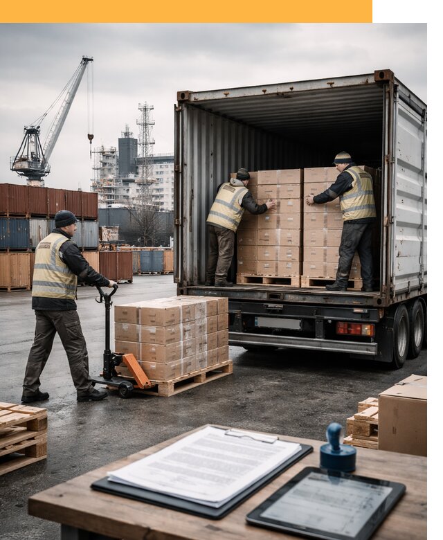 Доставка грузов из Латвии от 25353 руб, морская, авто, авиа