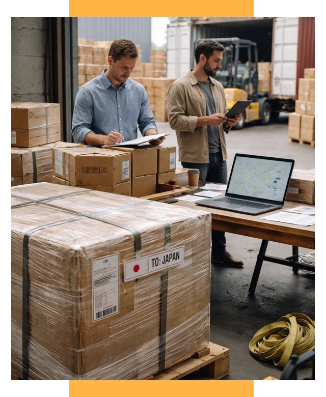 Доставка грузов в Японию от 25353 р., логистика СетСервис-Шмб