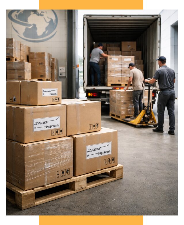 Доставка грузов в Израиль и экспорт от 45635 р. СетСервис-Шмб