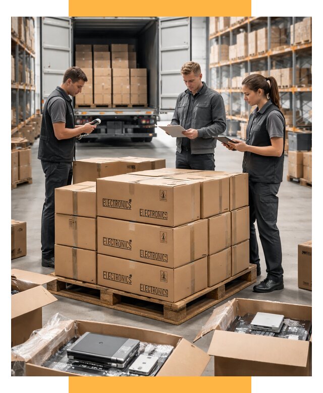 Перевозка электроники и таможня под ключ от 12676 р. | СетСервис-Шмб