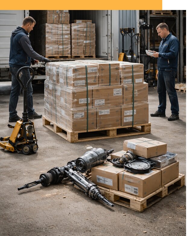 Международная перевозка автозапчастей по миру от 4563 руб