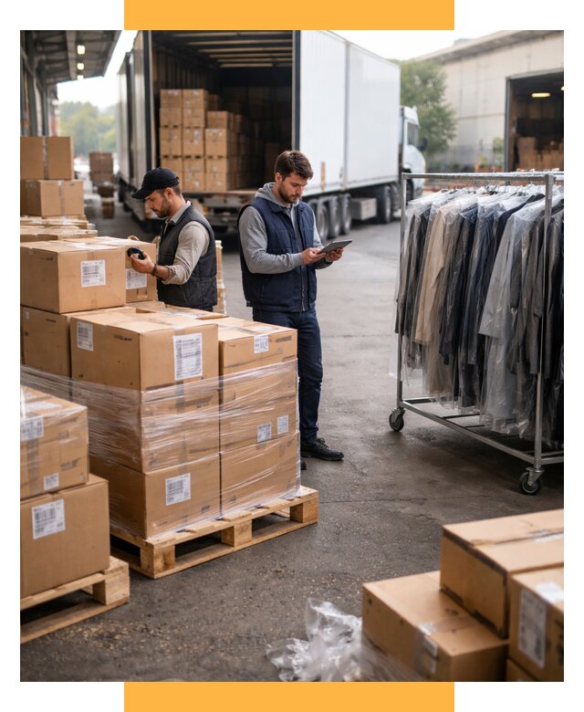 Перевозка и доставка одежды из Китая от 7606 р., СетСервис-Шмб