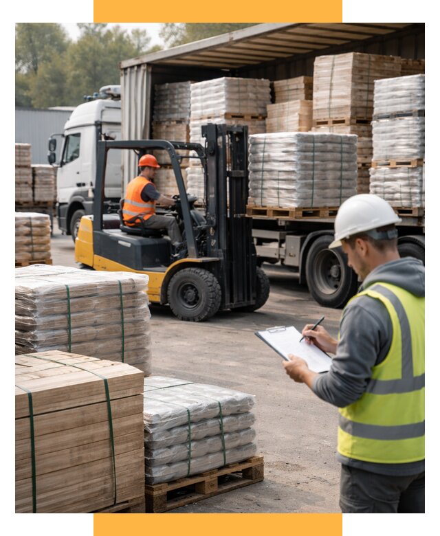 Перевозка строительных материалов от 5578 р. | СетСервис-Шмб