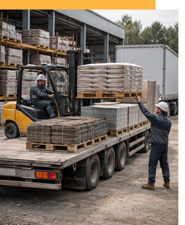 Перевозка строительных материалов по миру от 5578 руб