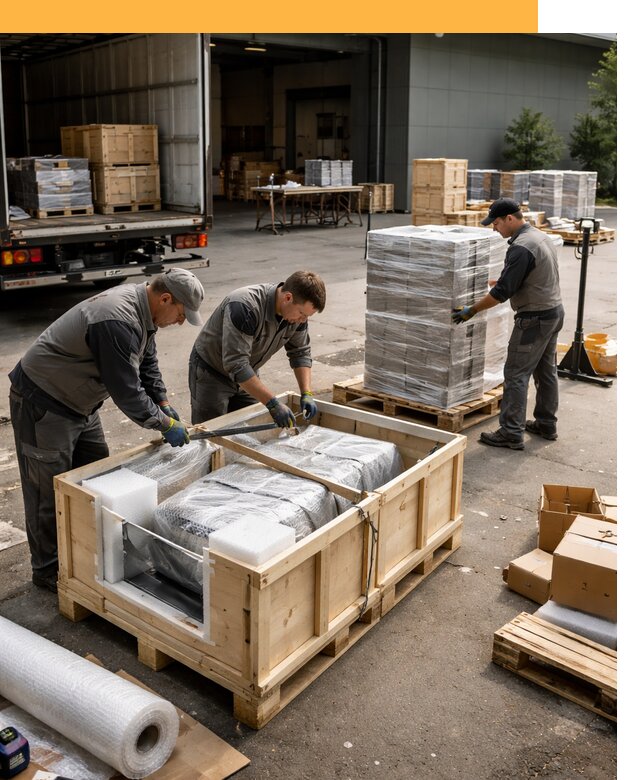 Перевозка выставочных грузов по миру от 25353 руб за м2 с таможней