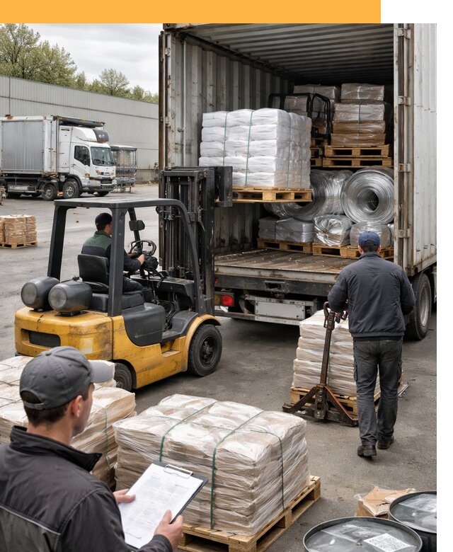 Международная перевозка сырья для производства от 6592 руб