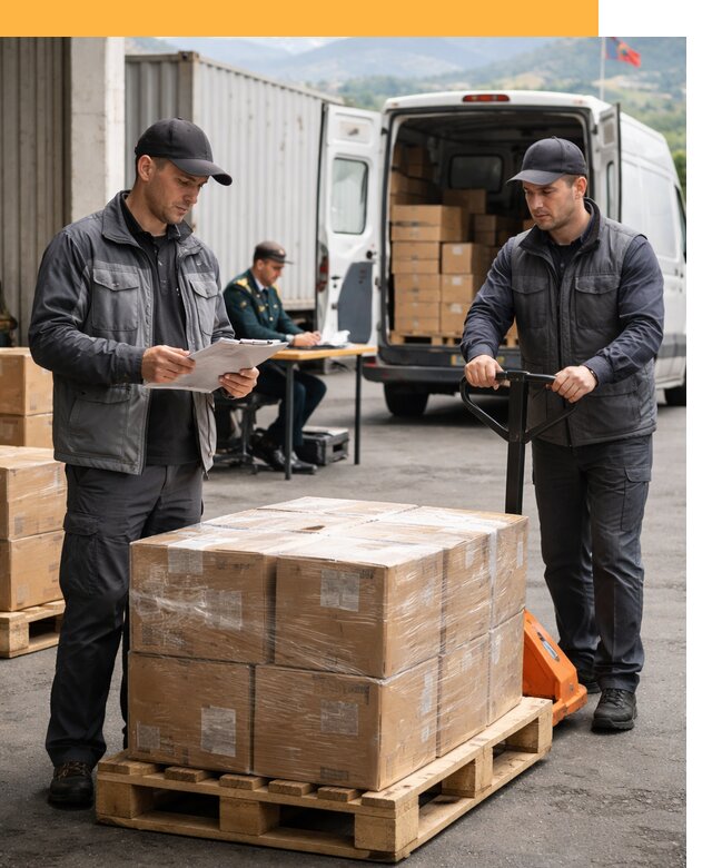 Доставка грузов через Армению, быстрая таможенная очистка от 25353