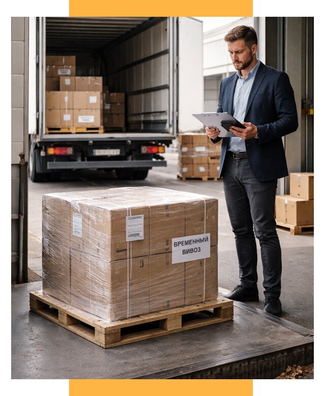 Временный вывоз товаров под ключ от 8113 р. | СетСервис-Шмб