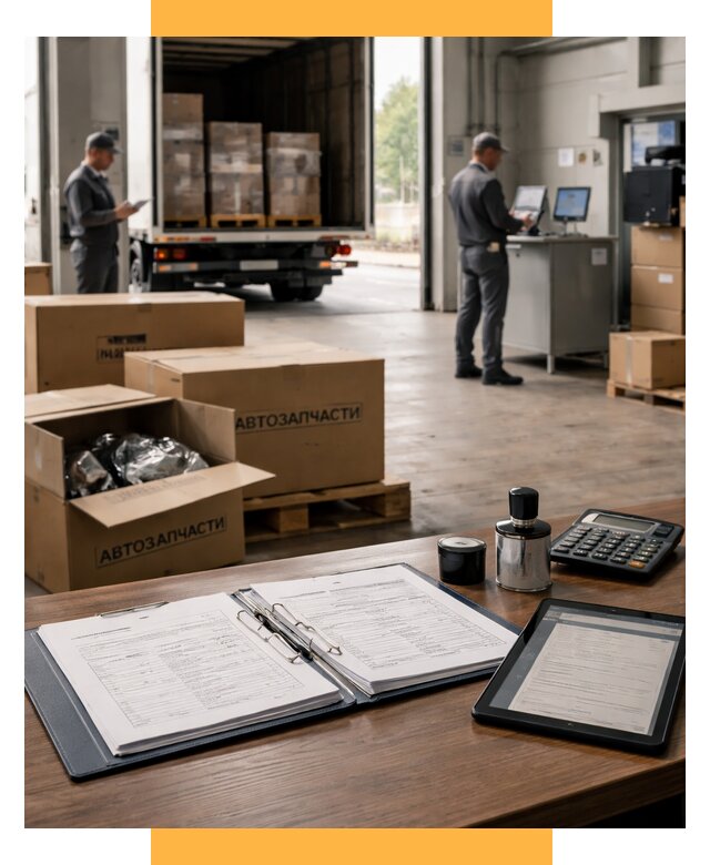 Таможенное оформление автозапчастей под ключ от 8620 р., СетСервис-Шмб