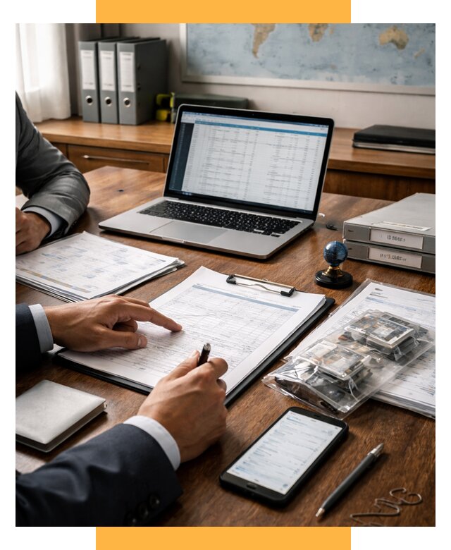 Проверка поставщика за рубежом от 8620 р. | СетСервис-Шмб аудит